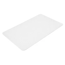 48" x 30" x 0.08" Anti-Slip Frosted Office Chair Mat w/ Nail for Protect Carpet