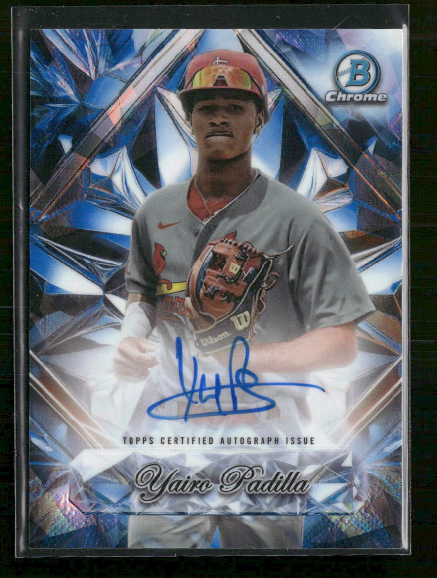 2025 Bowman Chrome Sapphire Selections Auto Yairo Padilla Auto #SSA-YP