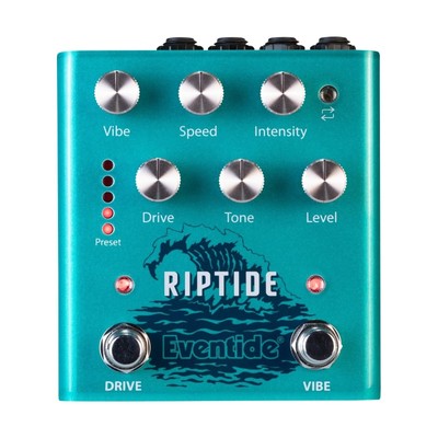 Eventide Riptide Stereo Drive and Uni-Vibe Effects Pedal