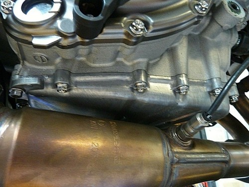 KAWASAKI ZX6R 636 1999-2006 Titanium OIL PAN SUMP Race Spec 14 BOLTS KIT - Picture 7 of 8