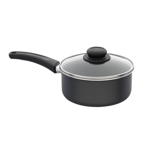 Goodcook Salsa 2 Quart Alluminio Antiaderente Manici in Bachelite con Coperchio Ventilato