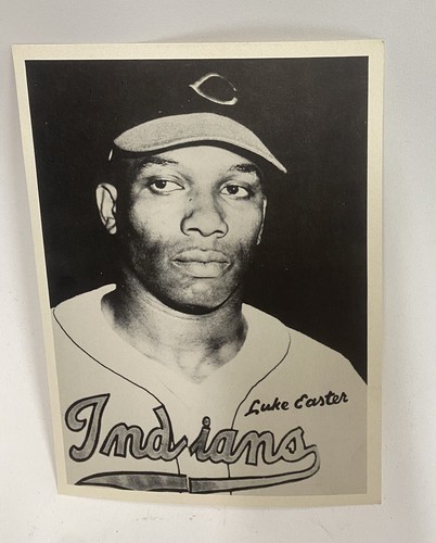 Rara Foto Original Luke Easter Cleveland Indians 1948-1953? - Imagen 6 de 9