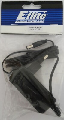 E-Flite, Netzgerät, 12V, 1,2A, AC DC, ArtNr. 4002 unbenutzt