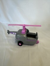 Paw Patrol Skye  s Helicopter Vehicle Gray Pink Spinmaster Toy - 6.5" Long