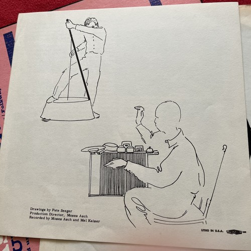Washboard Band Sonny Terry, Brownie McGhee Pete Seeger 10” LP 1963 EX Folk Blues - Picture 7 of 11