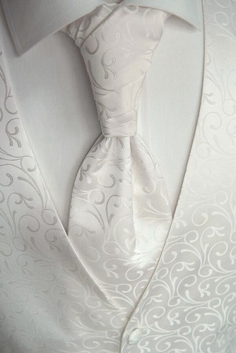 Beytnur Hochzeitsweste Plastron Einstecktuch, Krawatte Nr 30.4 Gr 44-62 & 90-114 - Picture 6 of 7