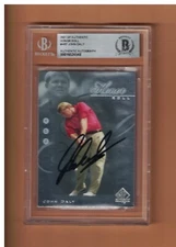 JOHN DALY AUTOGRAPHED 2001 SP AUTHENTIC HONOR ROLL GOLF CARD SIGNED BECKETT AUT