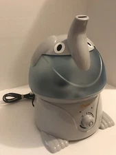 Crane Ultrasonic Cool Mist Humidifer (Elliot the Elephant) WORKS GREAT!!
