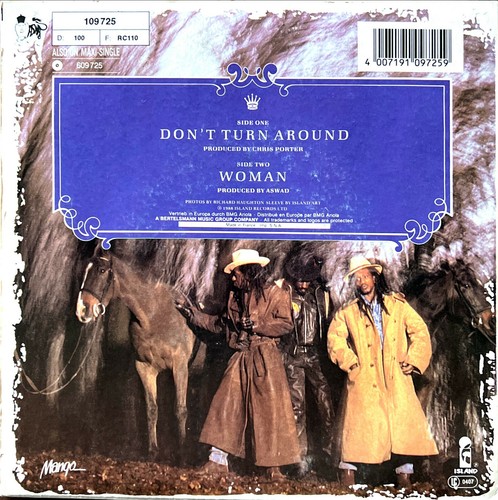Aswad 7" Don't Turn Around - Picture 2 of 4