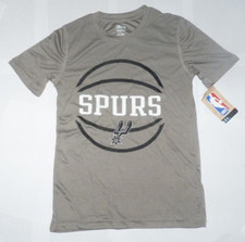NEW NBA San Antonio Spurs Basketball T Shirt Youth Boys S Small 8 NEW NWT