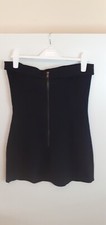 urban outfitters Ladies Straight Across Mini Dress Black Large