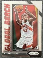 2022-23 Prizm Pascal Siakam #4 Global Reach Toronto Raptors