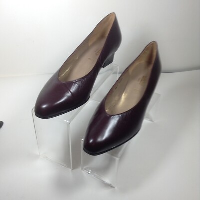 Escarpins Bally Bordeaux Cuir UK