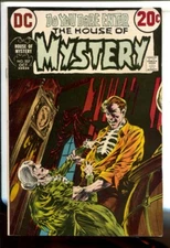 House of Mystery #207 1972-DC-Berni Wrightson horror cover & splash page-FN-