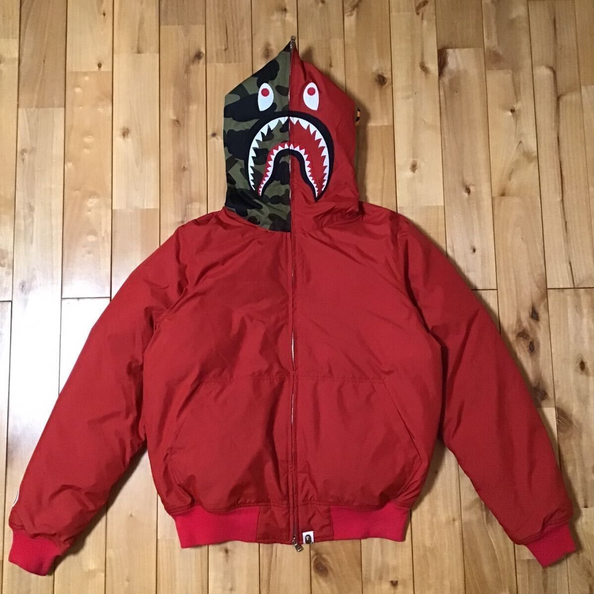 BAPE Red Camo 'BAPE' Hoodie