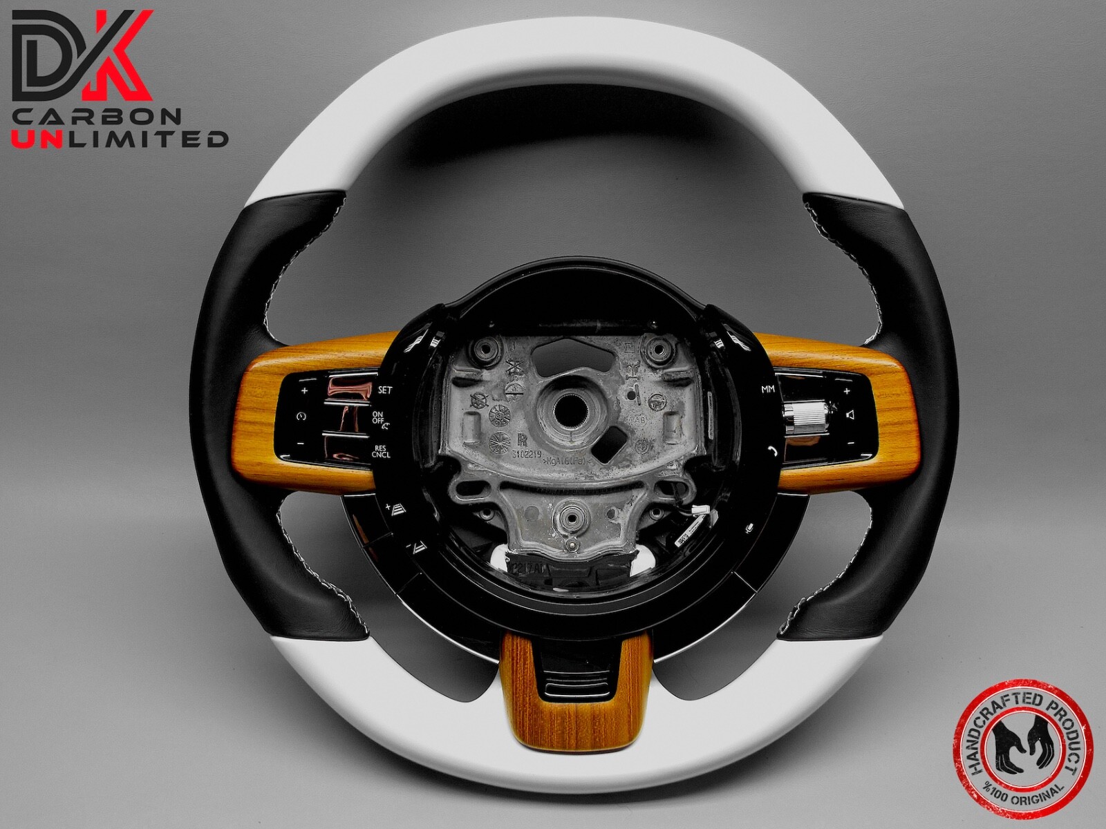 Rolls Royce Cullinan Ghost Spectre Any Color Stitch Ceramic White Steering Wheel
