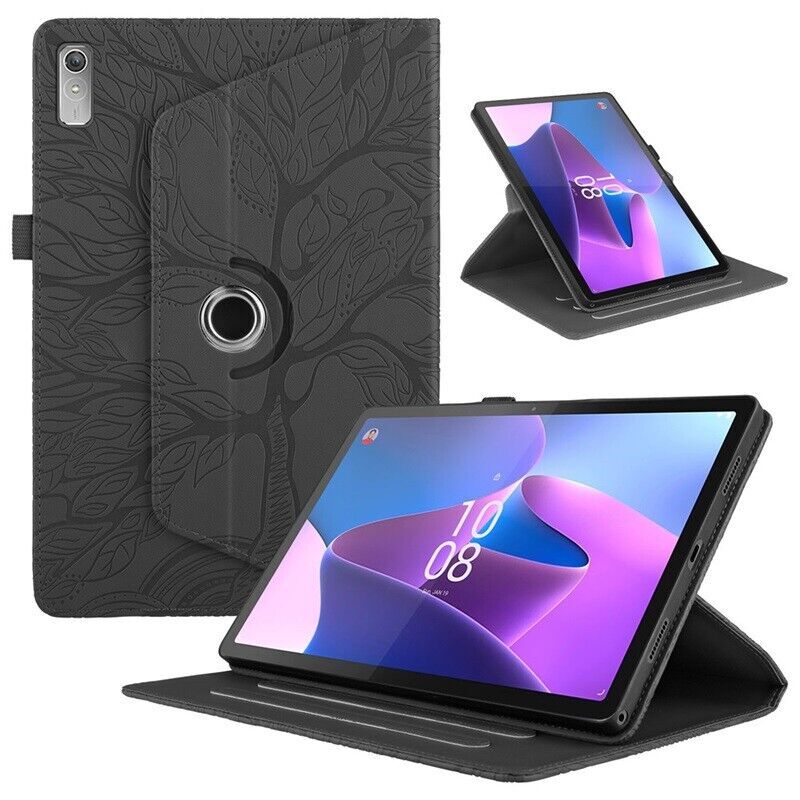 Cover Lenovo Tab P11 2nd Gen 11.5" - Custodia In Pelle PU Girevole Con Funzione Stand, Antigraffio E Antishock - Foto 3