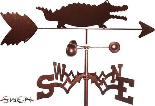 SWEN Products Alligator Weathervane (Roof Mount Included), New - Picture 2 of 3