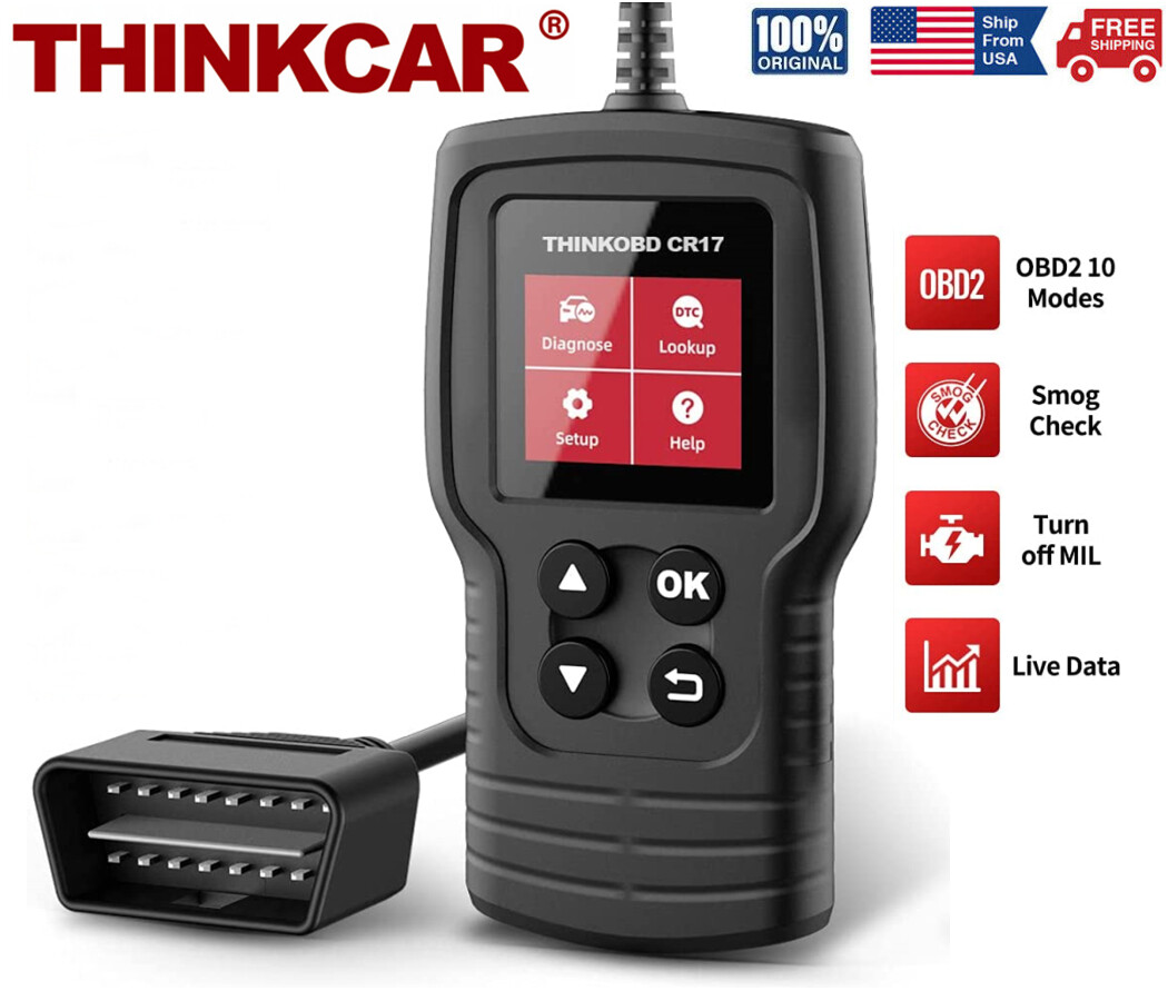 Thinkcar CR17 Auto OBDII Code Reader OBDII Scanner Engine Fault Diagnostic Tool-image