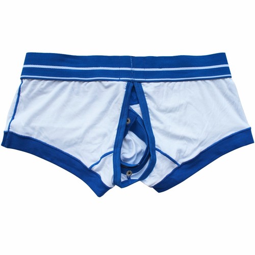 Sexy Mens Open Butts Panties Bikini Briefs Gay Porno Lingerie Press Button - Picture 17 of 55