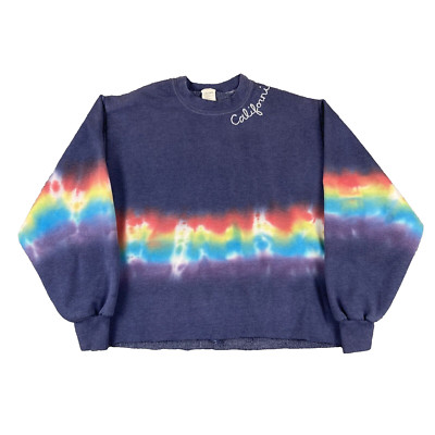Madewell I Stole My Boyfriends Shirt California Sweatshirt Tie Dye Womens Small
