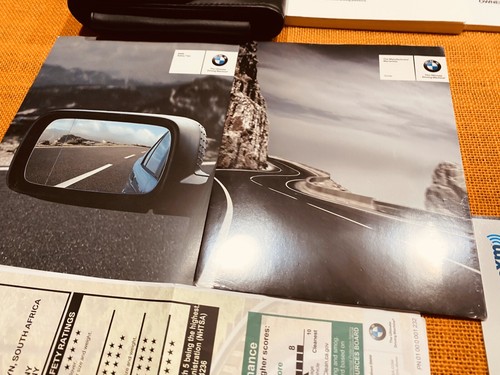 2013 BMW 3 SERIES 320i 328i 335i xDRIVE OWNERS MANUAL +NAVI Bk +MRSP WNDW STICKR - Picture 4 of 11