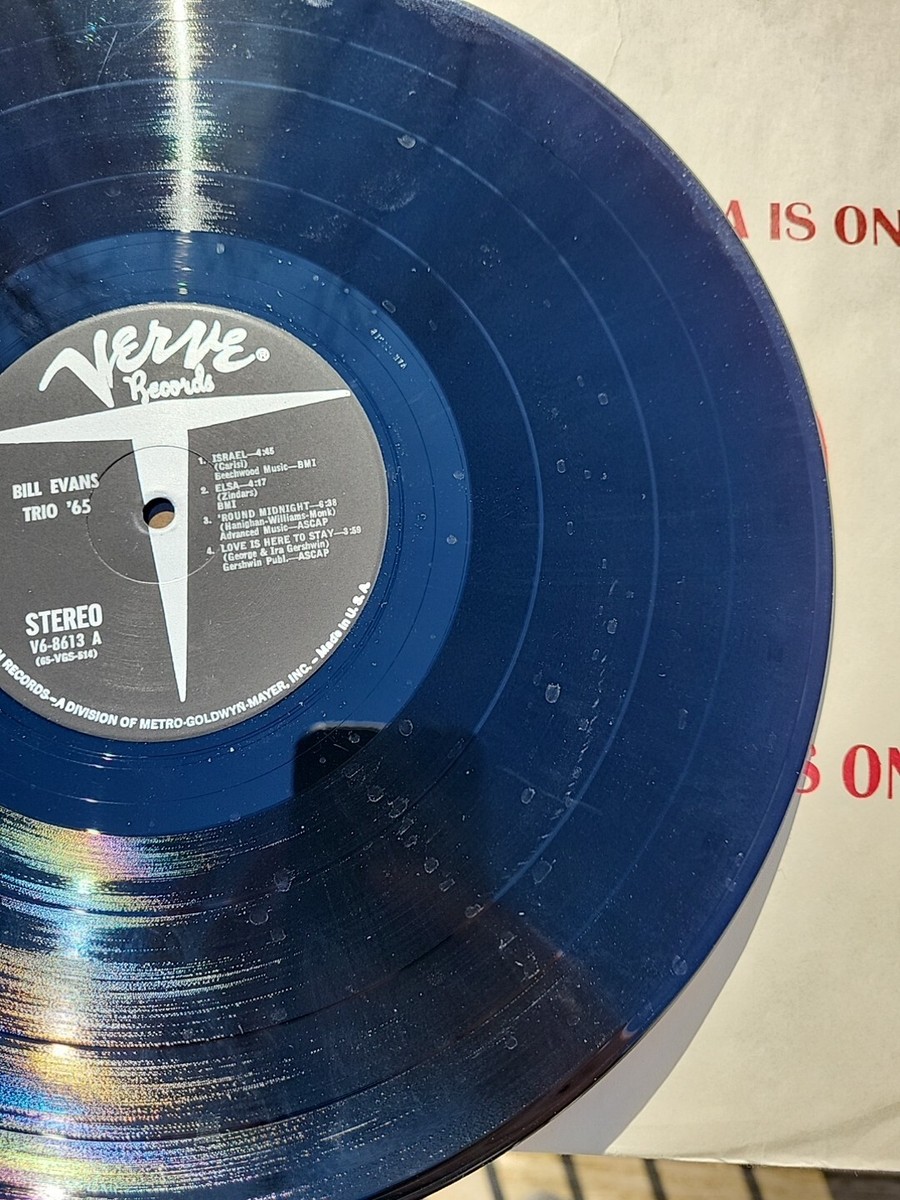 BILL EVANS TRIO / TRIO '65 LP 1965 VINYL Orig. VERVE V6-8613