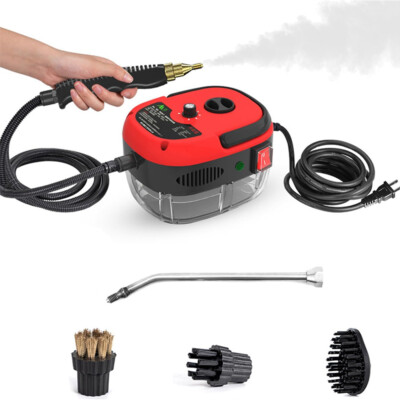 #ad 2500W High Pressure Steam Cleaner Machine Portable Kitchen Car Cleaning Machine $79.99