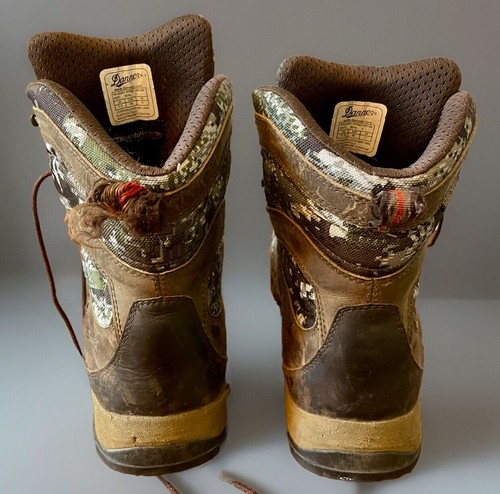 DANNER HIGH GROUND 11.5D Boots Optifade Forest Camo Leather GORE-TEX #46237 - Picture 6 of 17