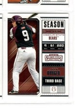 JAKE BURGER 2018 Panini Contenders Draft Picks Season Ticket #18 WHITE SOX 