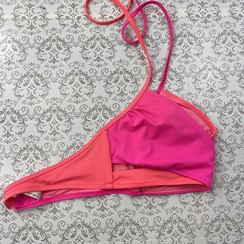 PINK By Victoria's Secret Double Pink Bra Cross String Women's Size M - Picture 10 of 10