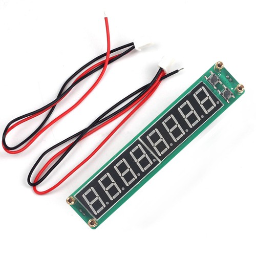 PLJ-8LED-R 0,1MHZ - 2,4GHz Licznik częstotliwości sygnału RF Cymometr Tester Czerwony nowy - Zdjęcie 8 z 14
