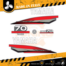Decalcomania Adesivi Motore Fuoribordo Yamaha 70 cv - 2 Tempi