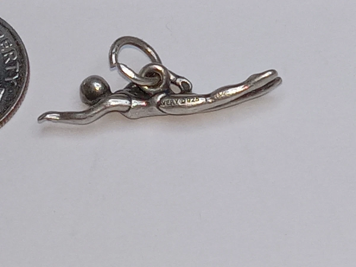 James avery swimmer charm clearance