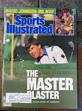Sports Illustrated Nick Faldo The Master Blaster April 17 1989 Magic Johnson VTG