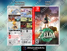 Legend of Zelda: Tears of the Kingdom Custom Cover/Case (Switch) NO GAME - INCL.