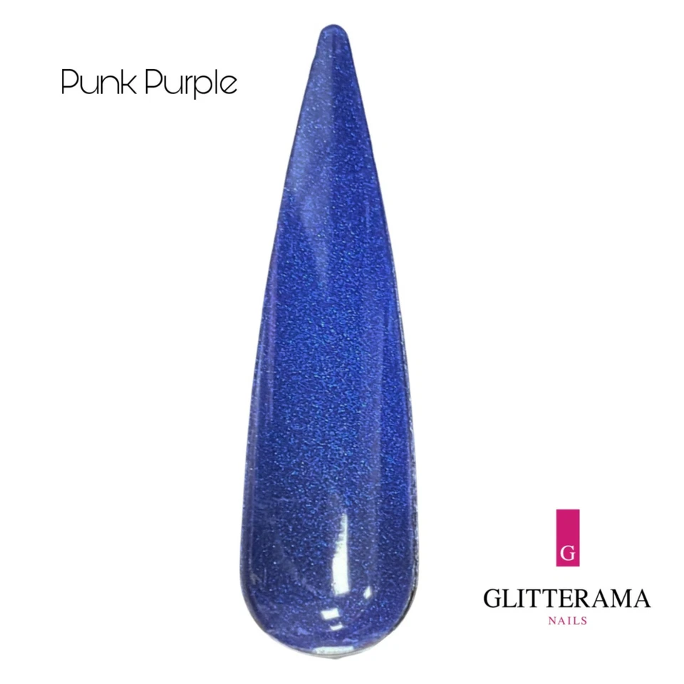 PUNK PURPLE Coloured acrylic powder Glitterama glitter sparkle shimmer bright