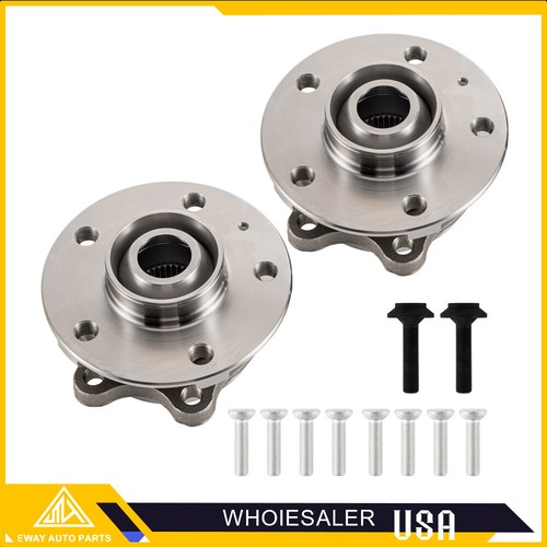 Pair Front Wheel Bearing Hub Assembly For Audi A4 A5 A6 A7 A8 Quattro RS5 RS7 - Picture 1 of 9