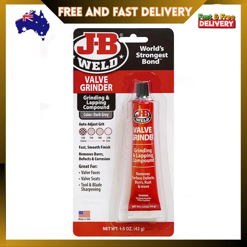 JB Weld Valve Grinding Compound - 42g Abrasive Paste for Lapping & Smoothing