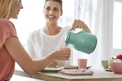 Emsa Samba Isolierkanne F40102 | 1 Liter , Kunststoff | Quick Press Verschluss | - Bild 2 von 12