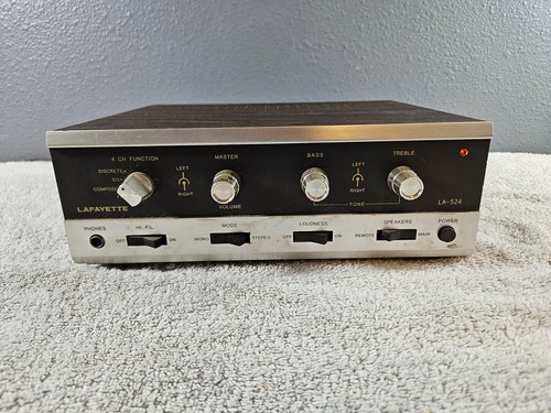Lafayette LA-524 Quad Amplifier- For Parts Or Repair