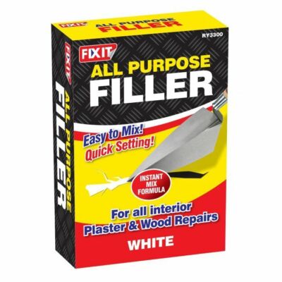 FÜLLER PULVER HOLZ ALLZWECK 1,2kg WEISS SOFORTMISCHUNG INNENPUTZ REPARATUREN