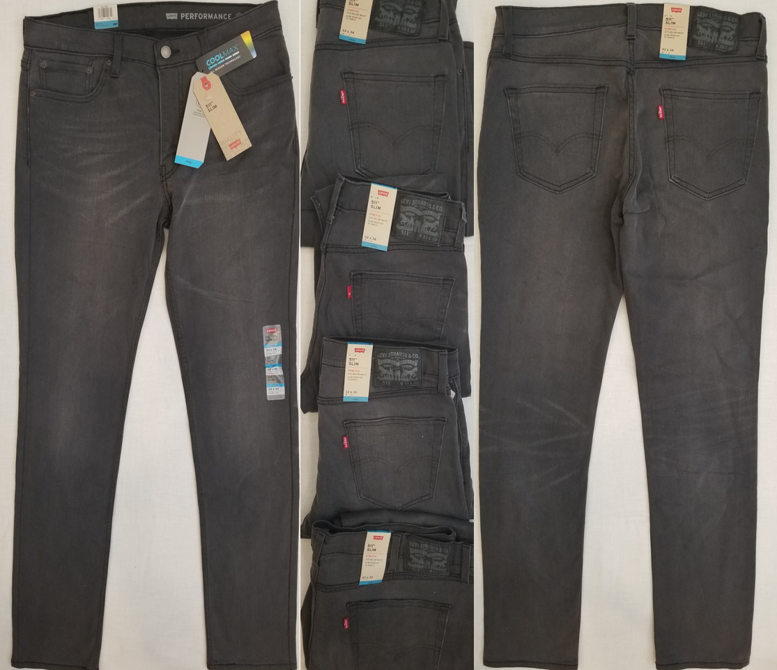 Levis 511 Slim Fit Performance Cool Mex Mens Jeans Szs:32-33-36-38-42  #5113629 | eBay