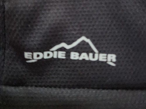 Eddie Bauer Damen Large Jacke Schwarz Full Zip Softshell Logo Leicht Neu ohne Etikett - Bild 3 von 13