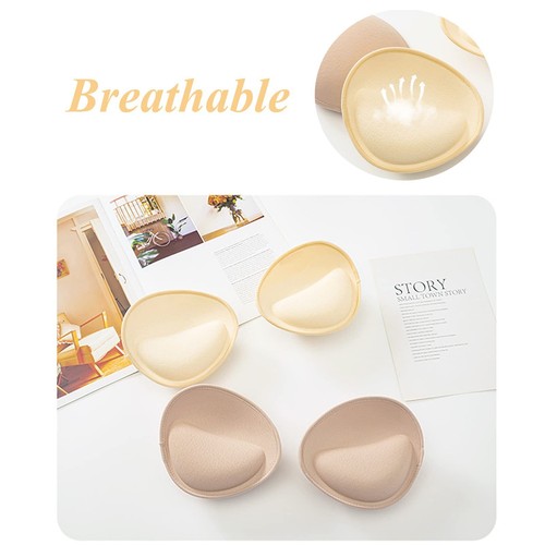 Thick Bra Pads Inserts Breast Enhancers Inserts Latex Bras Inserts Push Up Pa... - Picture 5 of 7