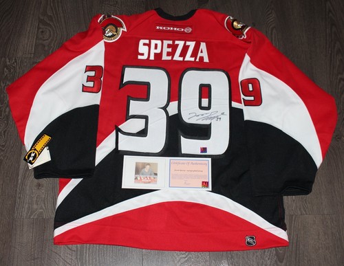 Jason Spezza Signed Autographed Ottawa Senators KOHO Pro Jersey - Picture 2 of 5