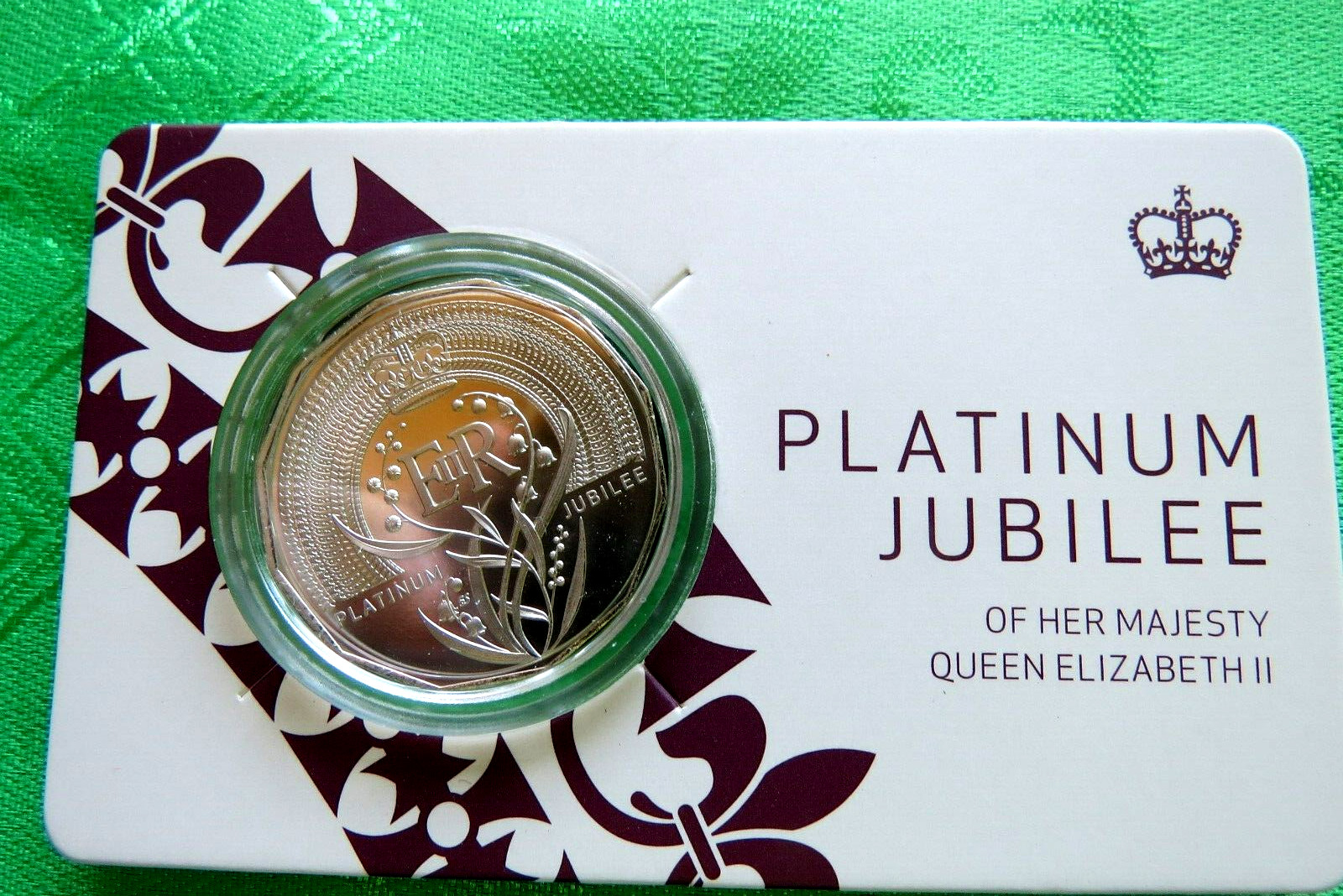 50c 2022 QEII Platinum Jubilee UNC Australien