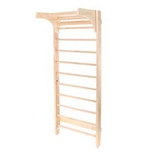 Toboli Spalliera svedese legno 220 cm 150 kg Scala per ginnastica bambini adulti