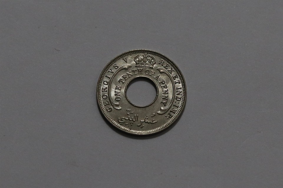 1952 British West Africa 1/10 of a Penny - High Grade Coin | Property Room