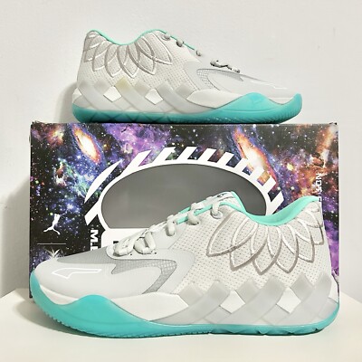 Puma MB.01 Lo “UFO” Men's Size 13 High Rise Aqua Green Basketball Shoes |  eBay